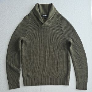 Express Olive Green Men's Sweater
